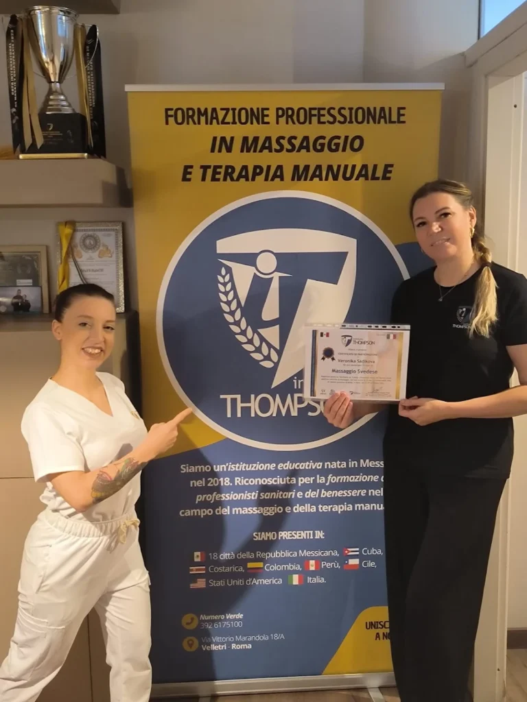 certificazione in massaggio